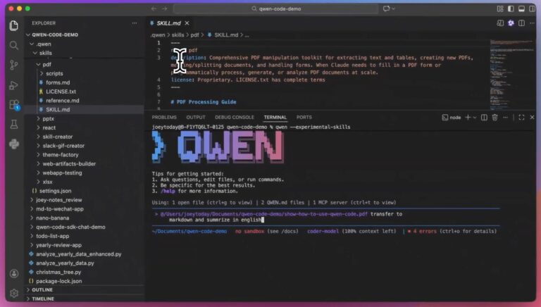 Qwen Code v0.6.0が登場！コード作業を自動化してスモールビジネスの開発コストを削減 - AI WAVE
